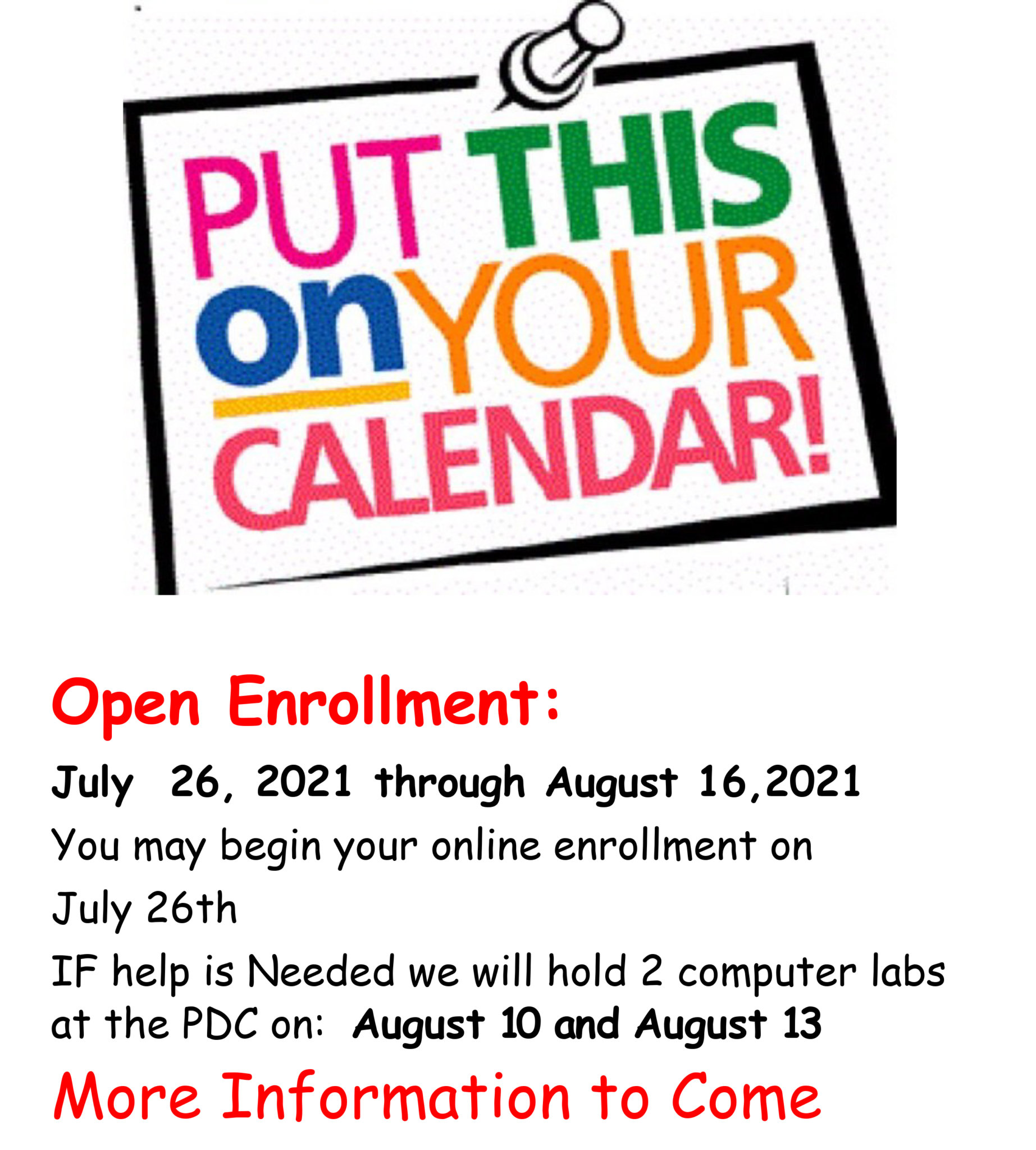 Save The Date Open Enrollment Employee Support Website