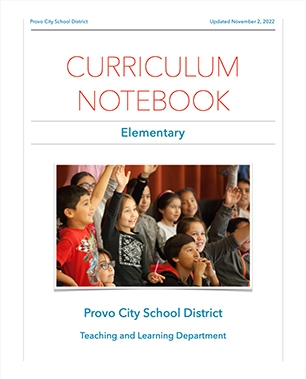 Link to Elementary Curriculum Notebook