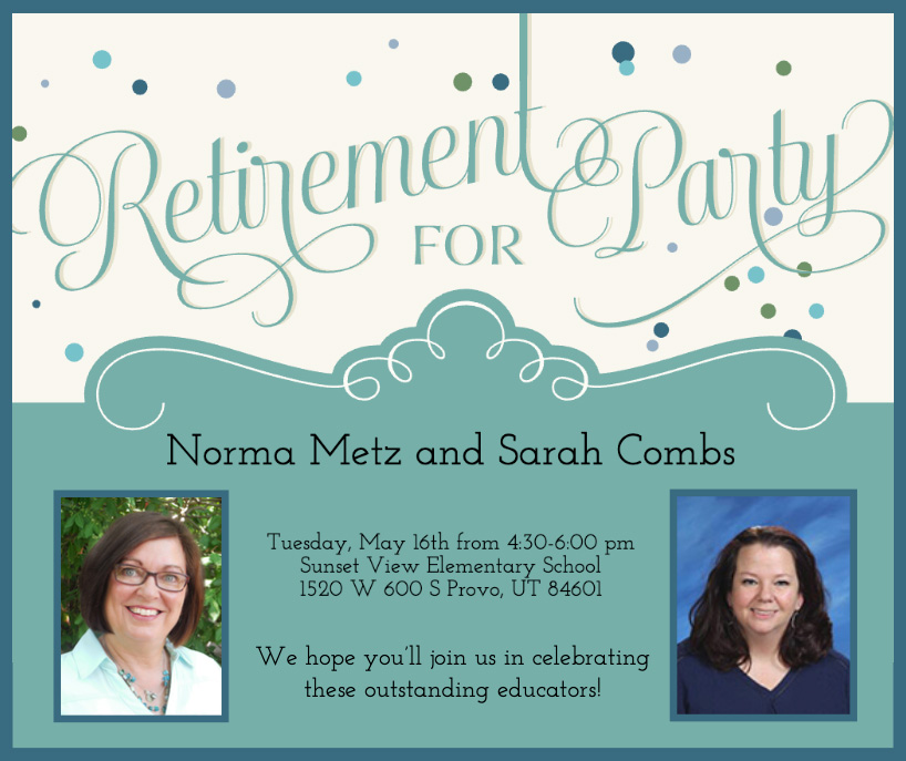 Norma and Sarah retirement announcement