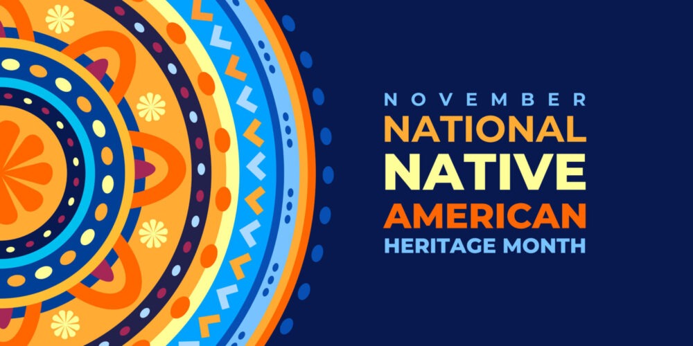 November National Native American Heritage Month banner